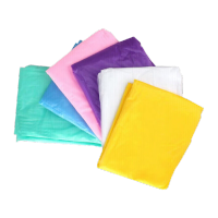 鸣固 一次性雨衣 成人透明连体徒步男女简易防护雨衣服颜色随机 6件