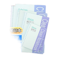 鸣固 无尘笔记本无尘本A4A5A6专业净化记事本实验室无尘室用5本一包(A4 32页 螺旋)