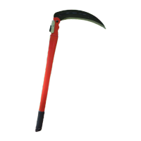 鸣固 折叠镰刀 农用收小麦割草刀 便携锋利 圆柄1把 长39cm KS996710