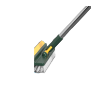 鸣固 地刷刮水刷地洗地硬毛缝隙瓷砖浴室厕所长柄地板清洁刷