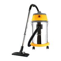 鸣固 干湿工业吸尘器1500w大功率30L 洗车店酒店商用大吸力强力桶式办公室地毯移动吸尘机 JB-030L-A-B