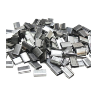 鸣固 MGH4991铁皮打包带打包扣烤蓝镀锌手动 打包扣16mm 1KG每包 打包钢带打包扣16 KS915014