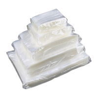 鸣固 真空机封口袋 真空保鲜袋 带纹路袋 食品真空袋 网纹袋 透明加厚真空包装袋 25*30cm 100只 ZH1239