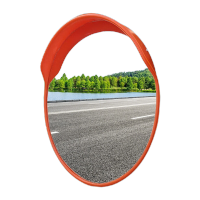 鸣固 广角镜 道路交通弯路转角路口凸面镜 超市商场地下停车场车库反光镜 [室外款 直径100CM] KS663328