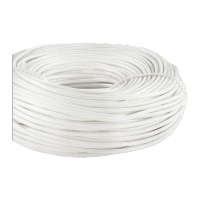 鸣固 定纹管600度阻燃管 玻璃纤维绝缘套管电线保护软管锭纹管 8mm 50米/卷 MGL1325 KS131582