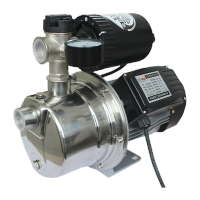 鸣固 自吸喷射泵自来水增压泵水井高楼水塔增压泵高扬程大流量抽水泵不锈钢 新款智能型370W