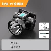 胜帐 双锂电池长续航超亮头戴式照明强光矿灯7-12h