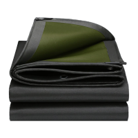 鸣固 黑色防水布3层加厚3*8米 KS0774