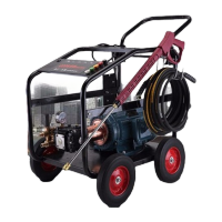 鸣固 ZJ3690商用超高压洗车机,清洗机,洗车店用高压清洗机 380V350KG四轮水冷泵头(整机)定制不退不换