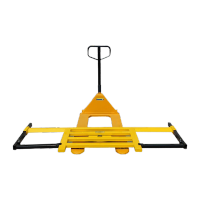鸣固 液压汽车移车器机械拖车架小区物业挪车器移位器清障神器工具 4吨标准1.6米*1台,单拖车架不含辅助轮