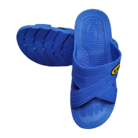 鸣固 防静电交叉鞋防尘鞋 电子厂无尘车间工作鞋 蓝色 46码 ZG1083