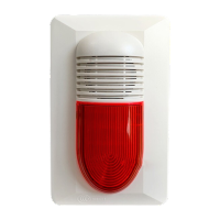 鸣固 创新 声光报警器GST-HX-200B编码型声光报警器