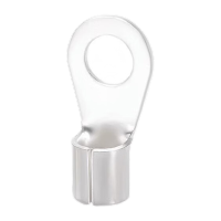 鸣固 O型冷压端子 接线铜鼻子线耳 圆形裸端子压线接头铜端头 OT1-3 1000只/包