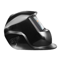 鸣固 电焊面罩 焊工焊接自动变光太阳能焊帽 防飞溅护眼护目镜耐高温