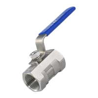 鸣固 球阀 304不锈钢 广式 二片式 DN40 一片式球阀 KS5940