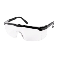鸣固 护目镜 防冲击防护眼镜防雾打磨防飞溅骑行眼镜 透明色 CS577570