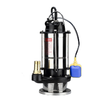 鸣固 防汛潜水泵 抽水泵220V自吸泵 1100W污水泵2寸10米线(浮球款加配件) KD814053