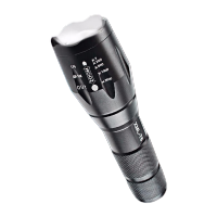 鸣固 强光手电筒 超亮变焦远射工业车间便携式 LED迷你户外骑行应急 PN-2 KD040394