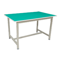 鸣固 防静电工作台重型实验桌流水线车间工厂电子厂操作桌标准款100*80*75CM