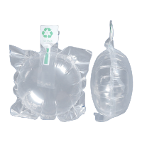 鸣固 圆形填充袋 充气袋电商快递专用帽子撑包包箱包纸箱空隙填充物 22cm*22cm(100个)