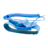 鸣固 防静电手环 无线有线pu有绳无绳LEKO盒装手腕带人体去静电消除 1.8米/1个