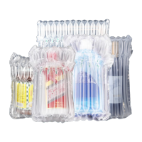 鸣固 气柱袋防震包装袋打包奶粉气泡袋防摔填充气囊袋充气泡膜气泡柱袋 8柱直径9-10cm 高30cm CD400404