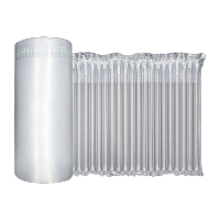 鸣固 气柱袋卷材 防摔抗震缓冲充气袋气泡柱 片材气泡沫袋 卷膜气囊 40CM/50M(送气筒) CD616607