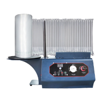 鸣固 气柱袋全自动充气机气柱卷奶粉气泡柱红酒Q袋L袋连续打气气柱机