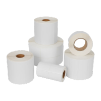 鸣固 热敏合成纸不干胶标签生鲜蔬菜标签纸防水强粘耐低温贴纸 40*30*800张