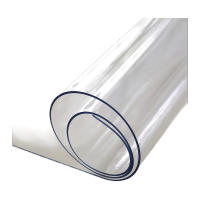 鸣固 透明胶皮 pvc垫塑料软玻璃防水防油防烫水晶板 0.75m*2.1m*2mm