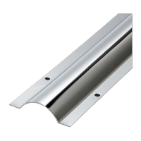 鸣固 不锈钢线槽6cm 地面线槽 耐压地槽弧形线槽 加厚型7号 KD898412