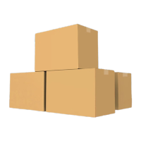 鸣固 大号加硬纸箱子 包装盒 周转箱 快递盒 打包货物搬运储物 多尺寸 2号纸箱 530*230*290mm(20个装)