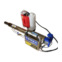 鸣固 手持脉冲式热力烟雾机 养殖场消杀畜牧业 蛾虫害防治 农用热力弥雾机 180k 轻便