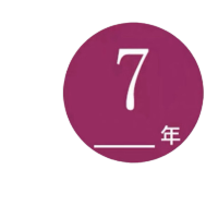 鸣固 月份标签 彩色数字贴纸号码贴纸不粘胶印刷圆形50mm先进先出标签 7月100贴50mm KD383514