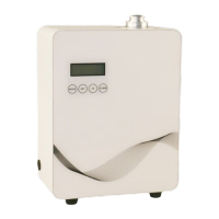 鸣固 酒店大堂扩香机KTV香薰机4S店商用加香机自动喷香机卫生间除臭香氛机M500黑色