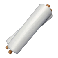 鸣固 加厚塑料布无滴膜 塑料薄膜透明保温大棚膜养殖防水塑料膜 防水遮盖膜 10丝 2m*100m(白色透明)