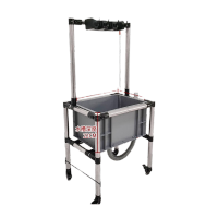 鸣固 ZJ3779不锈钢移动拖把水池落地式拖布墩布扫把卫生间阳台收纳架学校工厂 小号款40盆