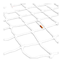 鸣固 集装箱防护网 安全兜网 货车网罩网兜封车网建筑工地施工保护网场地围网 平柜2.4m*2.4m(网孔10cm)