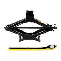 鸣固 千斤顶小汽车用车载工具车千金顶手摇小轿车小车换胎专用液压卧式 1.5吨省力款