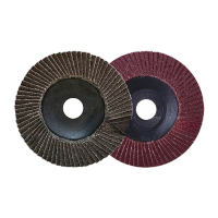 鸣固 WQGP抛光片 75塑盖煅烧料百叶片 外径100 内径16 120目 100*16*120目