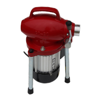 鸣固电动管道疏通机器 GQ-80 370w