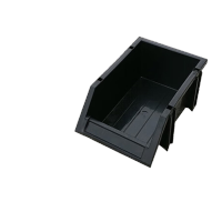 鸣固 防静电斜口零件盒 元件盒物料盒收纳盒组合式背挂式 X5背挂 235*155*120mm