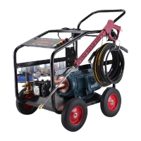 鸣固 ZJ3679商用超高压洗车机,清洗机,洗车店用高压清洗机 220V120KG两轮普通泵头