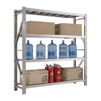 鸣固 重型货架仓储201不锈钢仓库房货架展示架 主架 高2000*长1200*宽600mm*500kg