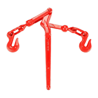 鸣固 手动杠杆收紧器 钢索拉紧器 链条捆绑牵引器 钢索杠杆紧线器 1/4-5/16