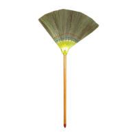 鸣固 大扫把竹扫帚扫地马路扫院子的塑料丝庭院单个笤帚长扫室外 芒草小扫把5把