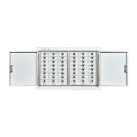 鸣固 手机屏蔽柜5G信号473*776*240工业车间会议室保密场所手机柜 48格落地款