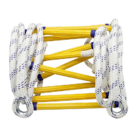 鸣固 消防应急软梯绳梯 (软梯20米)