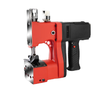 鸣固 电动缝包机 900型 自动工业包装手提式封口打包机缝纫机红色GK9-700 110v