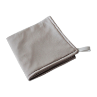 鸣固 无尘洁净抹布灰色30*30cm